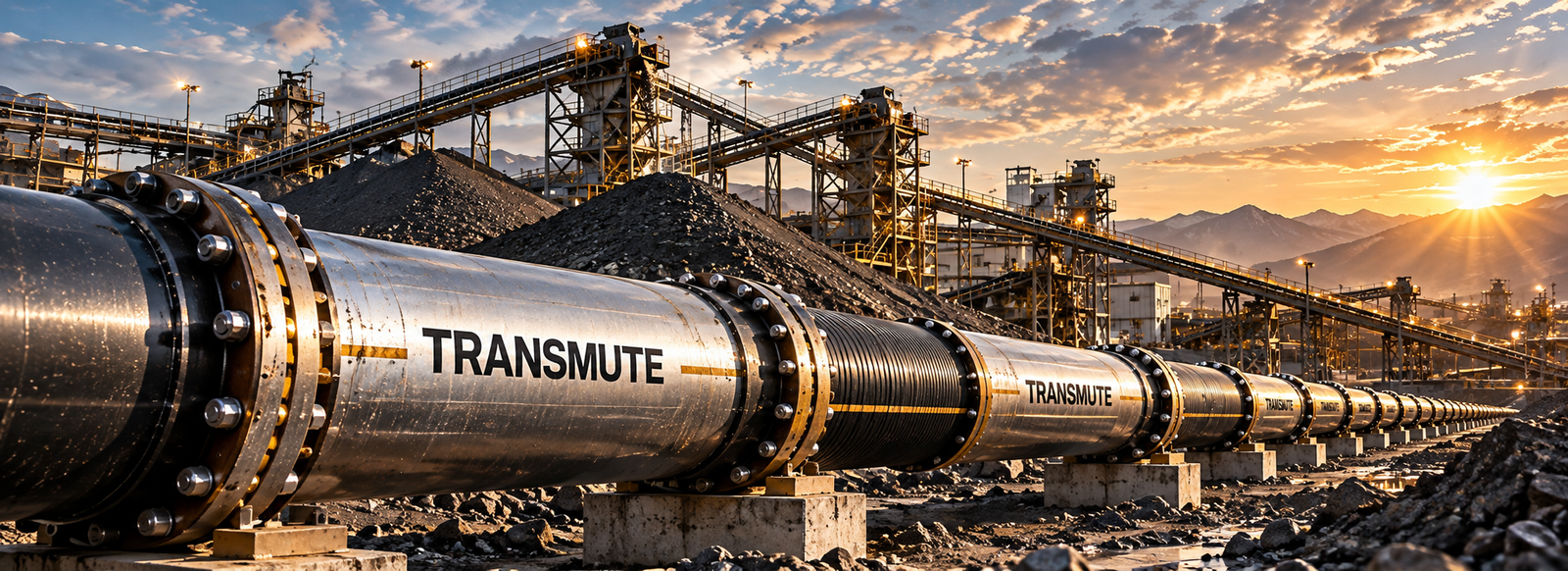 Transmute material transfer system